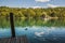 Ferry boats on Plitvice lakes pier, Croatia