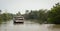 A ferry on the canal in Vinh Long, southern Vietnam
