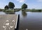 Ferry crossing the langweerder vaart