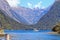 Ferry cruising in Milford sound