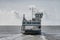 Ferry from Esbjerg to Fano in the wadden sea