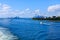 Ferry Heading Toward New York City