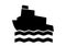 Ferry Icon for use with signs or buttons