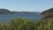 Ferry leaving picton area, New-Zealand