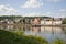 Ferry over Rhine river