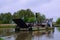 Ferry over the river Yare.