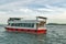 Ferry passenger boat on the Gulf Golden Horn, Channel Bosphorus