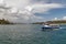 Ferry passenger boat on the Gulf Golden Horn, Channel Bosphorus