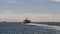 Ferry passenger boat on the Gulf Golden Horn, Channel Bosphorus
