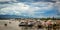 Ferry pier in the city of Puntarenas, Costa Rica