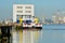 Ferry Pier, South Woolwich, River Thames, LONDON, UK