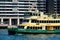 A ferry pulls out of Circular Quay in Sydney