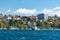 Ferry riding the Sydney Harbour in Cremorne Point suburb of Sydney