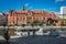 Ferry on the River Brda in Bydgoszcz