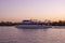 Ferry sailing between Buenos Aires and Montevideo