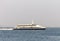 Ferry Sails in Tagus River