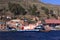 Ferry at Tiquina on Lake Titicaca, Bolivia