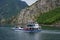 Ferry on Valbona river