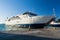 Ferryboats in port of Igoumenitsa, Greece. Traveling to Corfu island