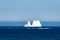 Ferryland Newfoundland Iceberg Leaving the Coast