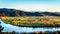 The fertile farmland of the Fraser Valley in British Columbia