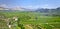 Fertile valley in mountains of Montenegro