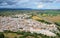 Fertile valley of the Spanish river Guadalquivir