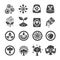 Fertilizer icon set