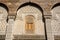 Fes, Morocco - October 16, 2013. Bou Inania Madrasa is widely acknowledged as an excellent example of Marinid architecture