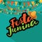 Festa Junina (June party) marketing design.