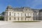 Festetics Palace courtyard facade in Keszthely, Hungary.