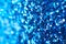 Festive brilliant christmas background blue of sparkles