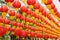 Festive chinese lantern decorations