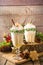 Festive Christmas Eggnog Milkshake