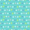Festive Colorful Neon Small Stars Stripes on Aqua Background Vector Seamless Pattern. Bold Graphic Holidays Print