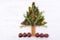 Festive cooking concept Christmas Tree