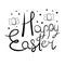 Festive Easter lettering