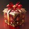 Festive Flourish: Captivating Christmas Gifts and Decorations AI Generative By Christmas ai