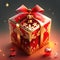 Festive Flourish: Captivating Christmas Gifts and Decorations AI Generative By Christmas ai