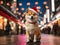 Festive Furry Friend: Merry Christmas with Shiba Inu\\\'s Delightful Cheer and Heartwarming Celebrations.