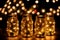 Festive Glow Captivating Christmas Mason Jar Lanterns.AI Generated