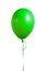 Festive green balloon
