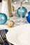 Festive Holiday Table Setting