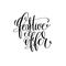 Festive offer black calligraphy hand lettering text