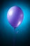 Festive purple balloon