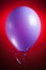 Festive purple balloon