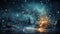 Festive Radiance: Enchanting Christmas Background
