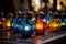 Festive Ramadan Lanterns. Intricate Designs Illuminate with Vibrant Colors, Joy, and Anticipation