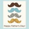 Festive retro greeting card for Father`s day