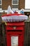 Festive yarnbombing in Southwold, Suffolk